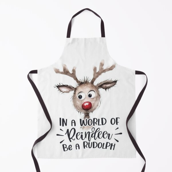 Item preview, In a World of Reindeer Be A Rudolph designed and sold by Driftwood Spirits.