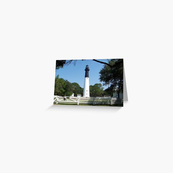 Hunting Island Lighthouse Greeting Card