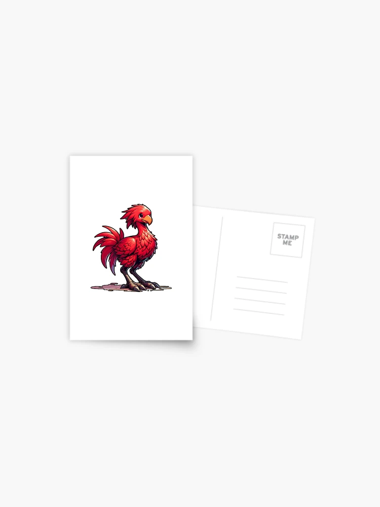 絵画 CHOCOBO RED Red Chocobo