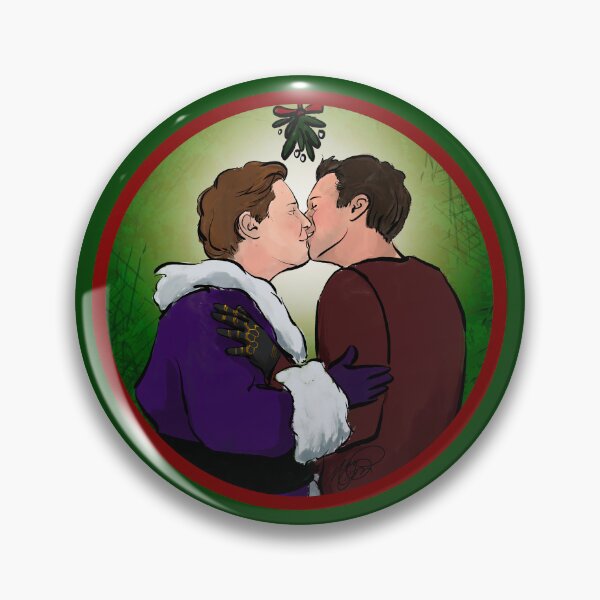 Item preview, I Saw Bucky Kissing Zemo Claus designed and sold by Mary Traverse.