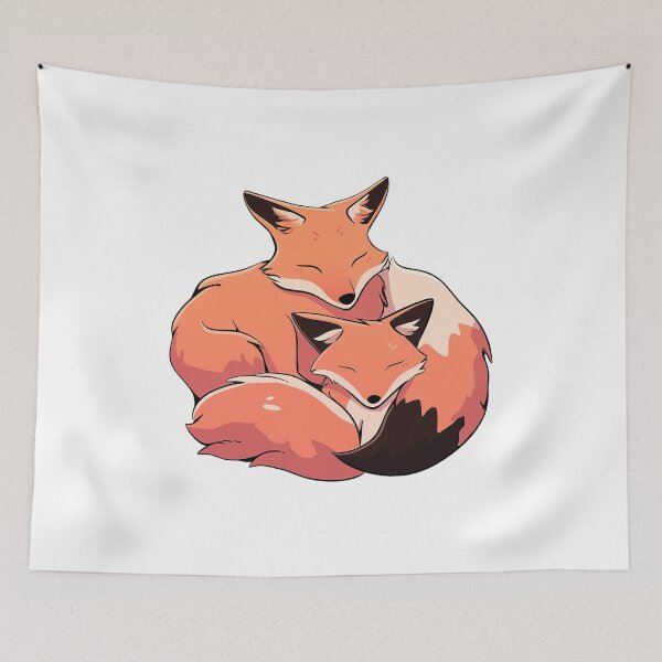 Item preview, Sleepy Little Foxes designed and sold by Dlash.