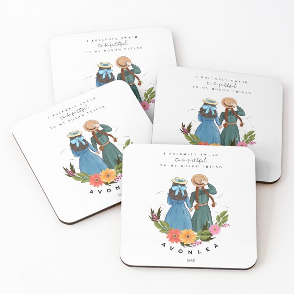 Artikelvorschau, Anne mit einem E und Diana von Avonlea Green Gables - Best Friends entworfen und verkauft von wearandpaper.
