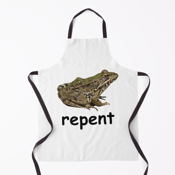 Item preview, Repent Frog Meme Weird ( Y2K Funny Aesthetics Weirdcore ) designed and sold by fomodesigns.