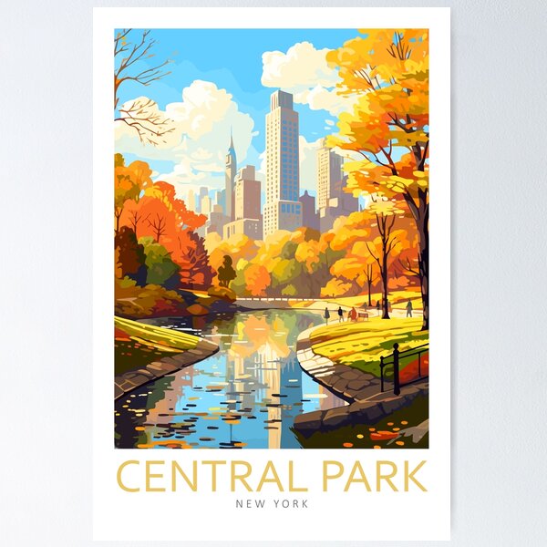 Item preview, Minimalistic Central Park New York designed and sold by Marciolini.