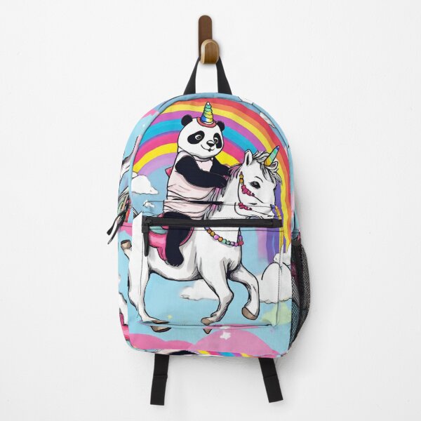Item preview, Panda riding a Unicorn  designed and sold by Lost Highway Horror..