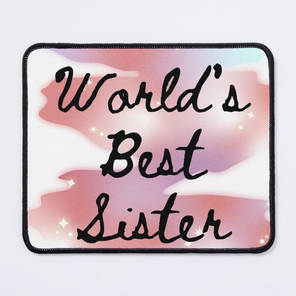 Item preview, World's Best Sister designed and sold by SquishStitches.