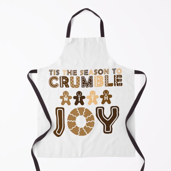 Item preview, Tis the Season to Crumble with Joy - Gingerbread Cookies Ready for Christmas (Darker Design) designed and sold by Spiprinto.