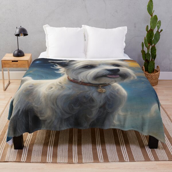 Item preview, Dog on a mountain with starry galaxy designed and sold by pixelartestudio.