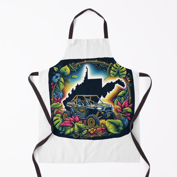 Item preview, West Virginia Hatfield McCoy Trail MountainScape Floral designed and sold by TugForkFinds.