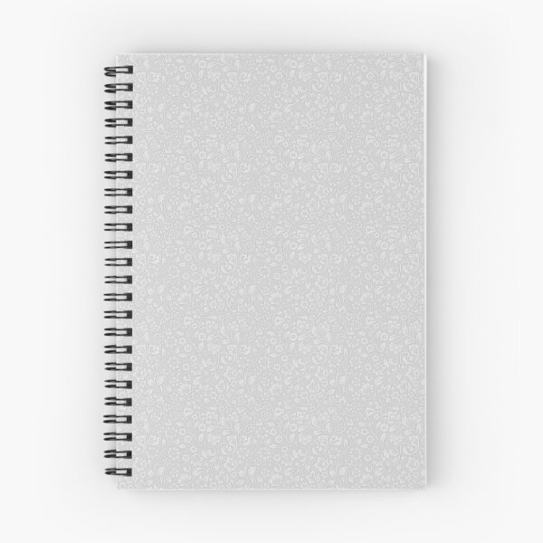 Item preview, Seamless Minimal Floral Pattern - Silver designed and sold by JadeRyder.