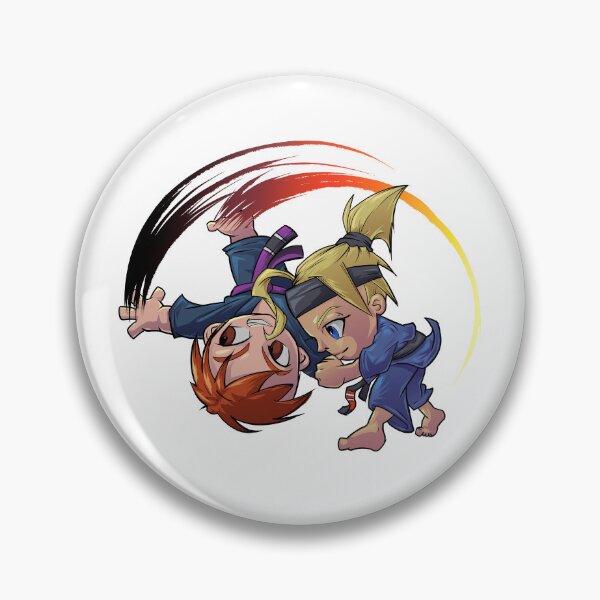 Item preview, Brazilian Jiu Jitsu Chibi designed and sold by TimeBender.
