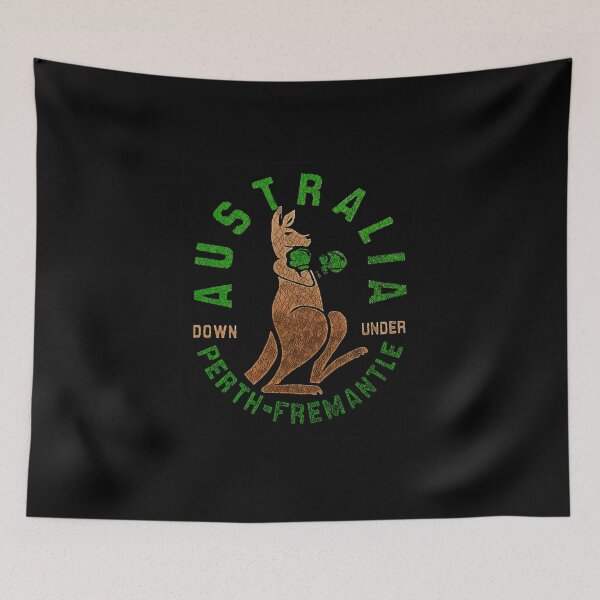 Item preview, Boxing Kangaroo - distressed texture designed and sold by Corinne Alexa Jackson.