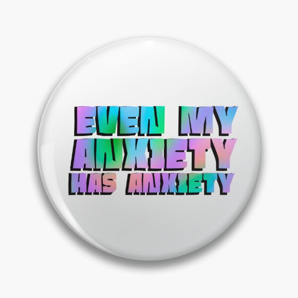 Item preview, Anxiety, funny stickers designed and sold by tubeklon.