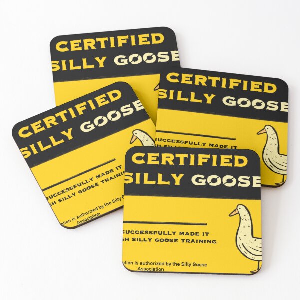 Item preview, Silly goose certification  designed and sold by Nunsketchy.