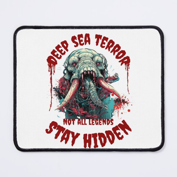 Item preview, Deep sea terror, not all legends stay hidden designed and sold by jean giosi.