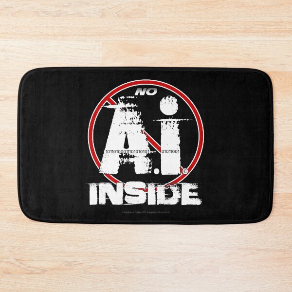 Item preview, No AI Inside  -  For Dark Backgrounds designed and sold by The Imagination Source™.