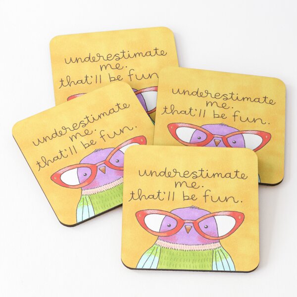 Item preview, Dork Bird- Underestimate me. That'll be fun designed and sold by CynthiaFxo.