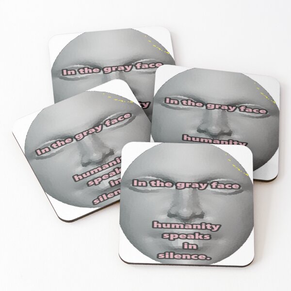 Item preview, In the gray face, eyeless designed and sold by Olojo.