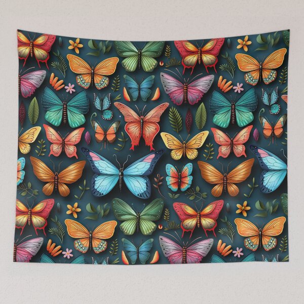 Item preview, Wall of Butterflies designed and sold by ArtyArtArtist.