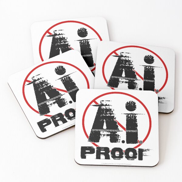 Item preview, AI Proof -  For Light Backgrounds designed and sold by The Imagination Source™.