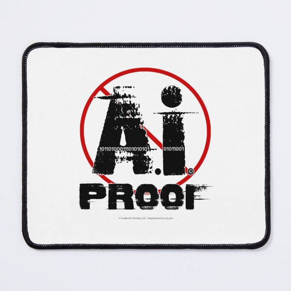 Item preview, AI Proof -  For Light Backgrounds designed and sold by The Imagination Source™.