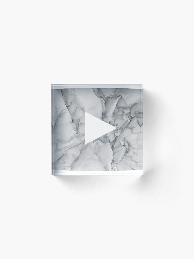 Youtube Aesthetic Icon Grey