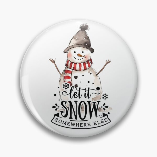 Item preview, Let it Snow Somewhere Else Snowman  designed and sold by Driftwood Spirits.