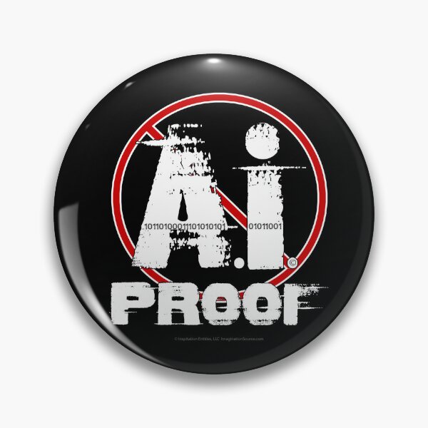 Item preview, AI Proof  -  For Dark Backgrounds designed and sold by The Imagination Source™.