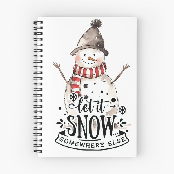 Item preview, Let it Snow Somewhere Else Snowman  designed and sold by Driftwood Spirits.
