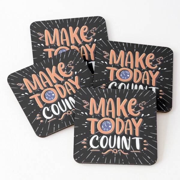 Item preview, Make today count  designed and sold by Coollzone.