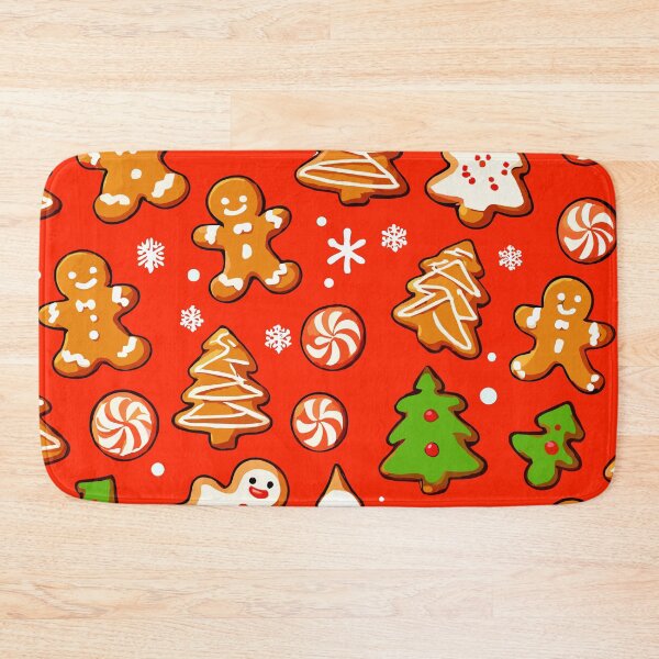 Item preview, Christmas Ginger cookie pattern designed and sold by tinytwist.