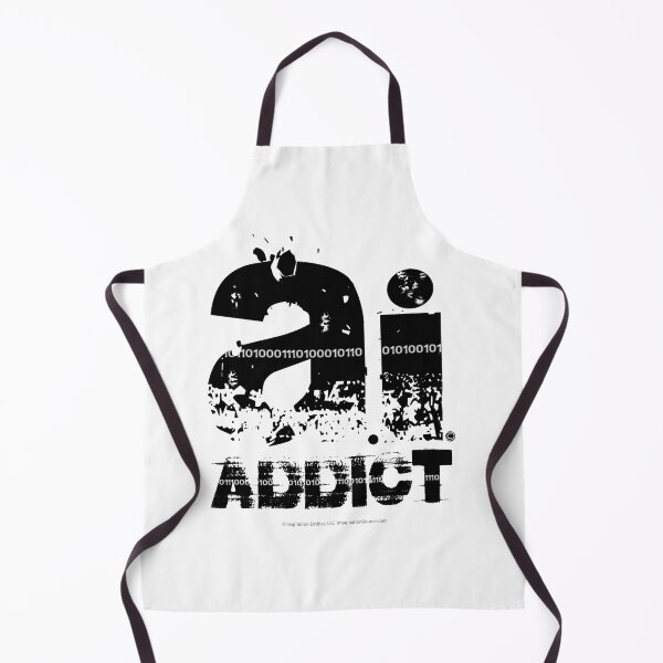 Item preview, AI Addict -  For Light Backgrounds designed and sold by The Imagination Source™.