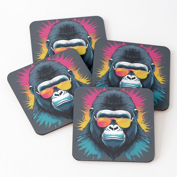 Item preview, Gorilla Art designed and sold by WildlifeInc.