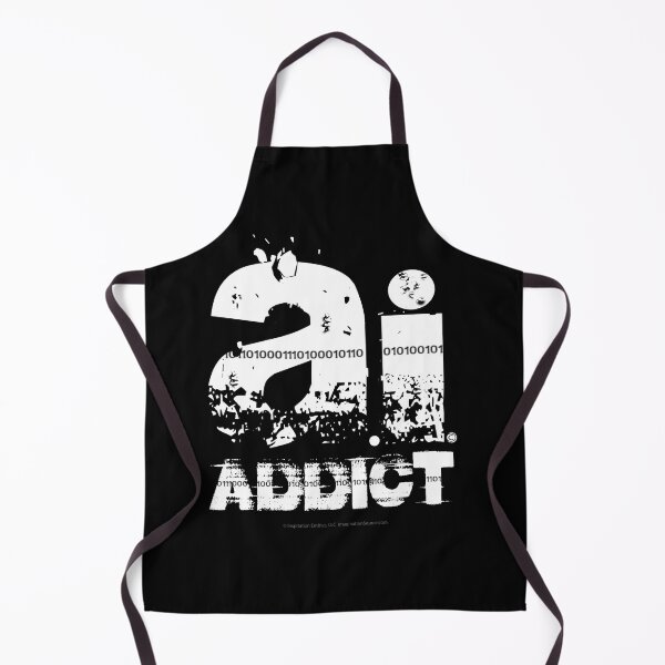 Item preview, AI Addict  -  For Dark Backgrounds designed and sold by The Imagination Source™.