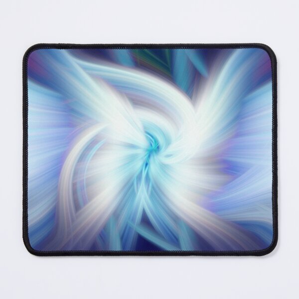 Item preview, Glowing Turquoise, Violet and White Light Abstract designed and sold by Kizzydesign.
