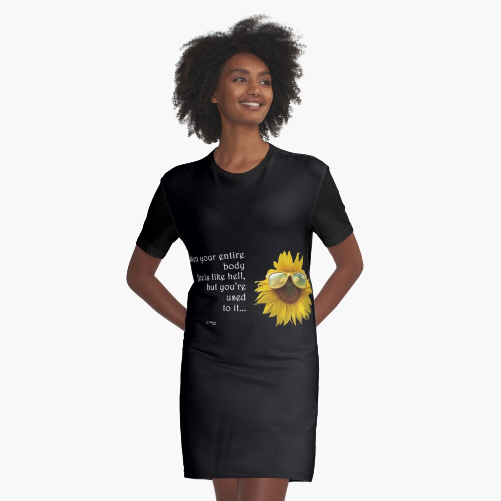 Item preview, Graphic T-Shirt Dress designed and sold by FABulous-living.