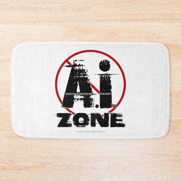 Item preview, No AI Zone -  For Light Backgrounds designed and sold by The Imagination Source™.