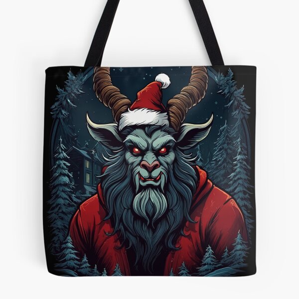 Item preview, Krampus in the Urban Night: Street Art Christmas designed and sold by CreqArt.