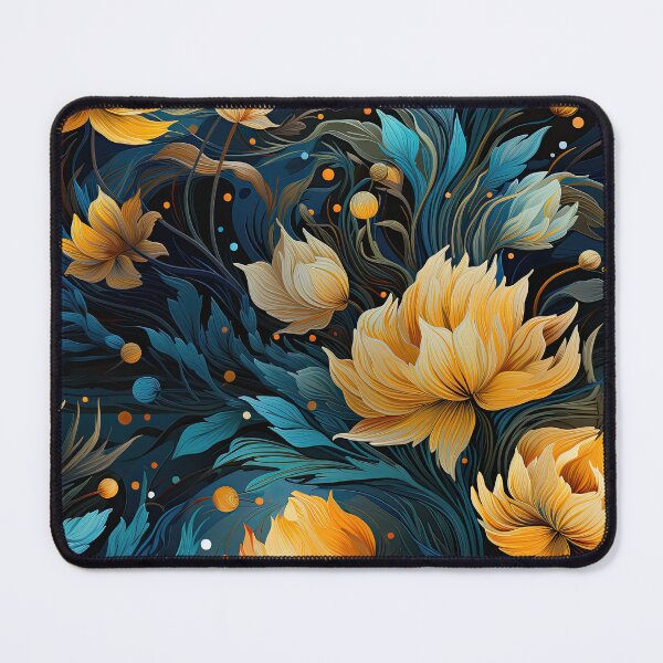 Item preview, Windswept Floral Pattern designed and sold by ArtyArtArtist.