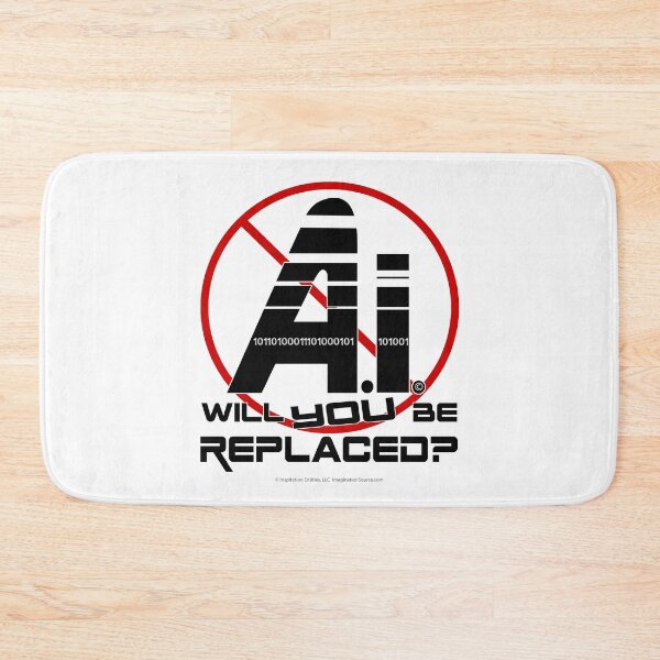 Item preview, No AI Will You Be Replaced? -  For Light Backgrounds designed and sold by The Imagination Source™.