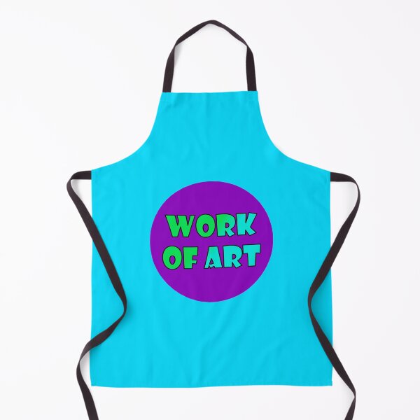 Item preview, Work Of Art, Bold Font Word Art, Green, Light Blue, Purple designed and sold by AASparksDesigns.