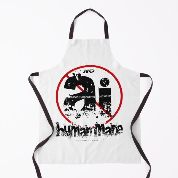 Item preview, No AI Human Made - For Light Backgrounds designed and sold by The Imagination Source™.