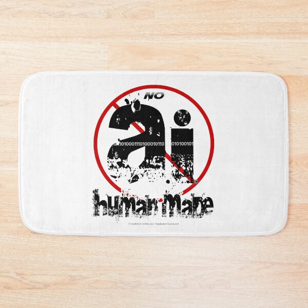 Item preview, No AI Human Made -  For Light Backgrounds designed and sold by The Imagination Source™.