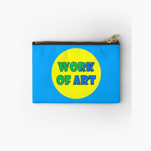 Item preview, Work Of Art, Bold Font Word Art, Green, Blue, Yellow designed and sold by AASparksDesigns.