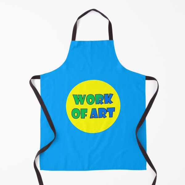 Item preview, Work Of Art, Bold Font Word Art, Green, Blue, Yellow designed and sold by AASparksDesigns.