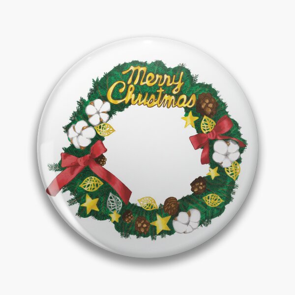 Item preview, christmas wreath designed and sold by BranketRabbit.