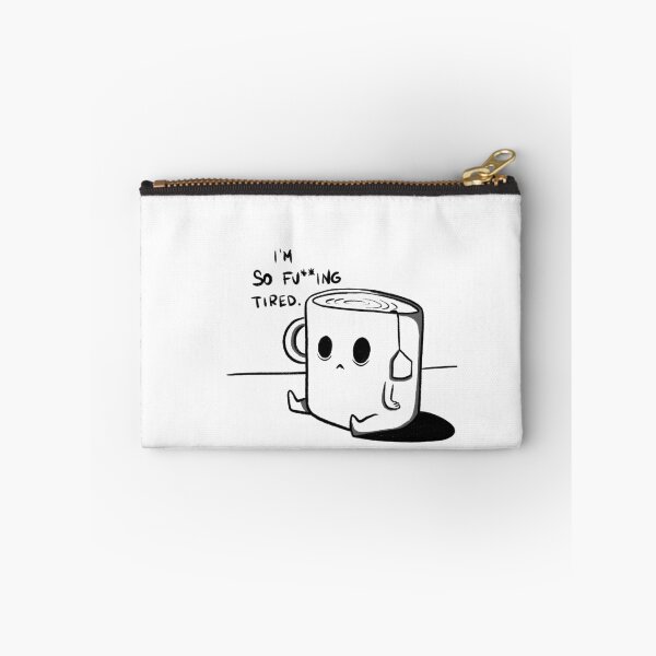 Item preview, funny cynical mug (i'm so fu**ing tired)  designed and sold by Stel99.