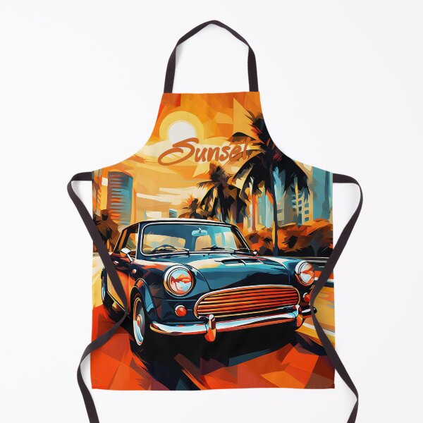 Item preview, Urban Sunset Drive - Vibrant Cityscape Art designed and sold by inkArtistryfine.