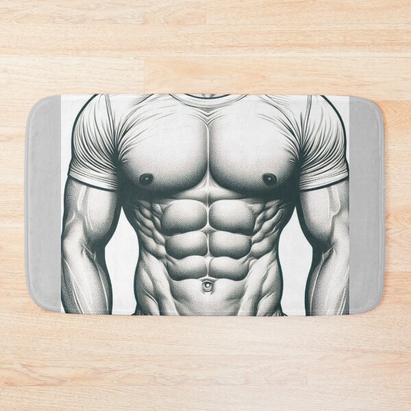 Item preview, Torso, Muscles on the abdomen, shapely belly, 6 pack designed and sold by Cerulean-Shop.