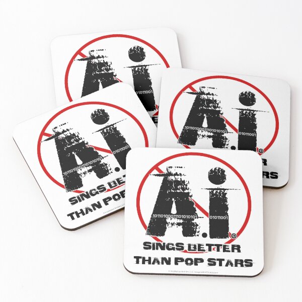 Item preview, AI Sings Better Than Pop Stars  -  For Light Backgrounds designed and sold by The Imagination Source™.